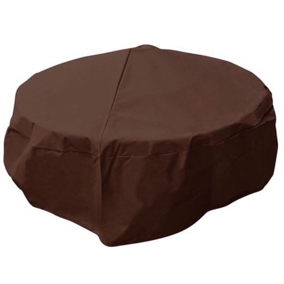 Elemental Round Fire Pit Elasticized Cover 38” Water & UV Resistant NEW IN BOX - Picture 2 of 10